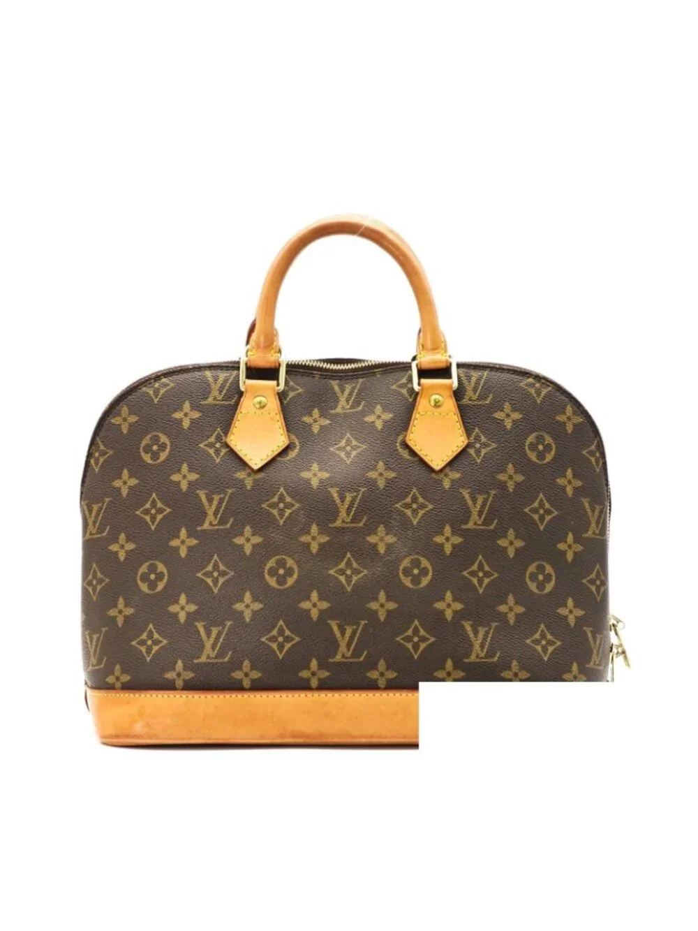 Louis Vuitton Alma Monogram Canvas Handbag